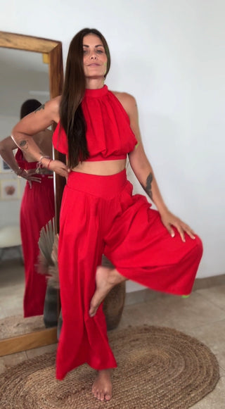 Pantalón Orion rojo